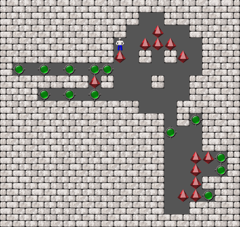 Sokoban More Bugs collections level 515